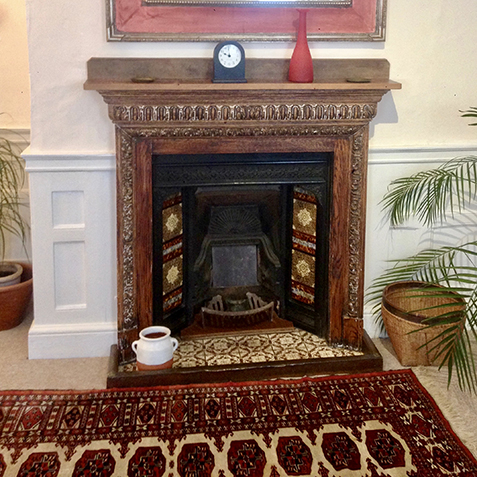 Decorative fireplace